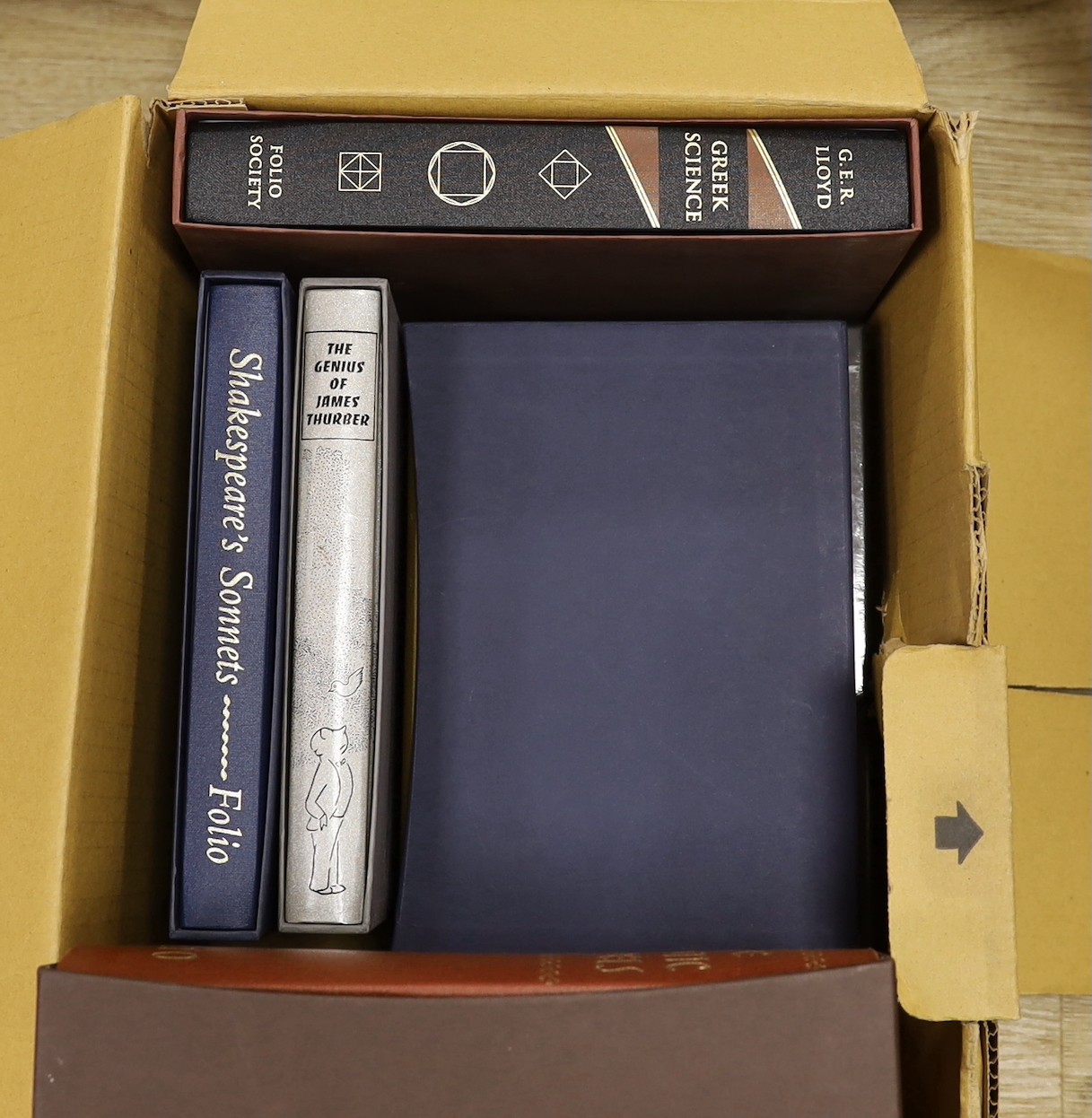 A selection of various folio books